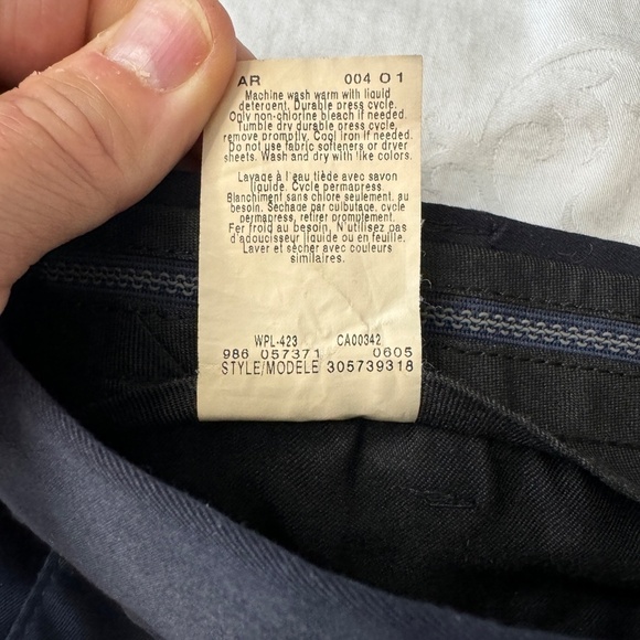 Dockers Golf Men's Vintage Navy Blue Chino Style Golf Shorts Size 36 Outdoor - Picture 7 of 14